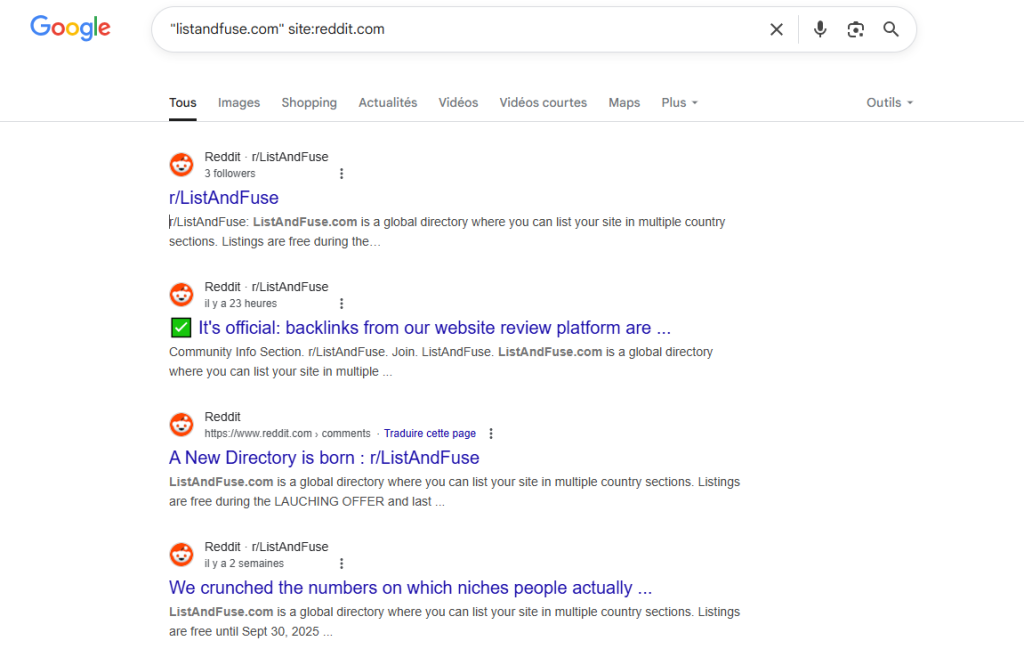 Identifying backlinks